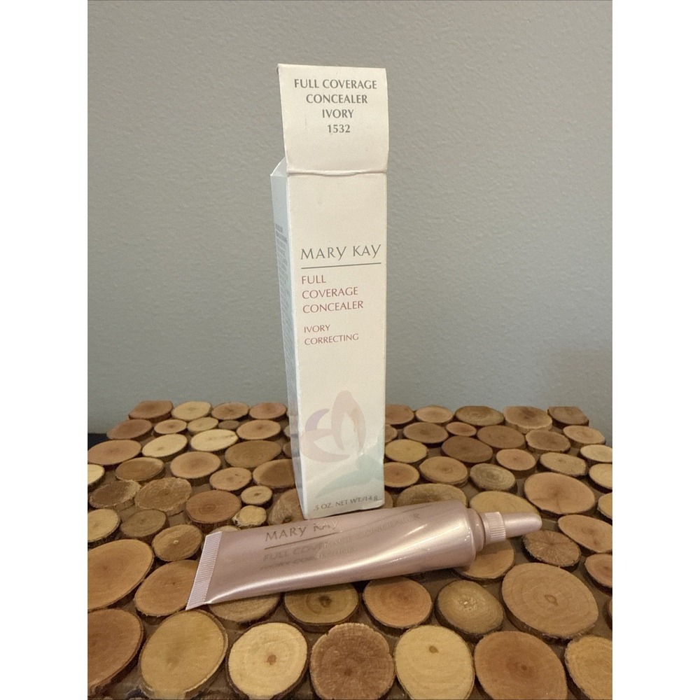Mary Kay Full Coverage Concealer Ivory Correcting‎ 0.5 oz #1532 New in Box